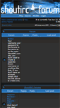 Mobile Screenshot of forums.shoutirc.com